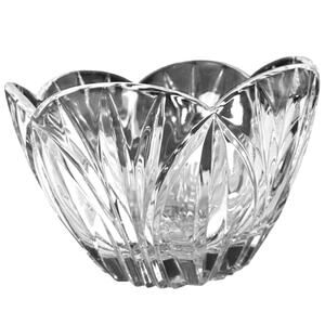 Block 24% Lead Heavy Crystal Wyndham Signed Centerpiece Bowl-Poland Excellent!